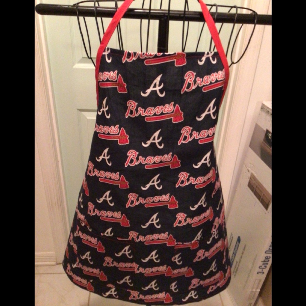 Atlanta Braves all purpose apron